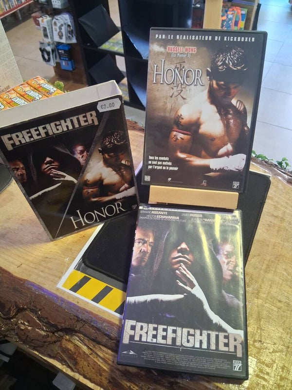 2 Films - Honor + Freefighter DVD