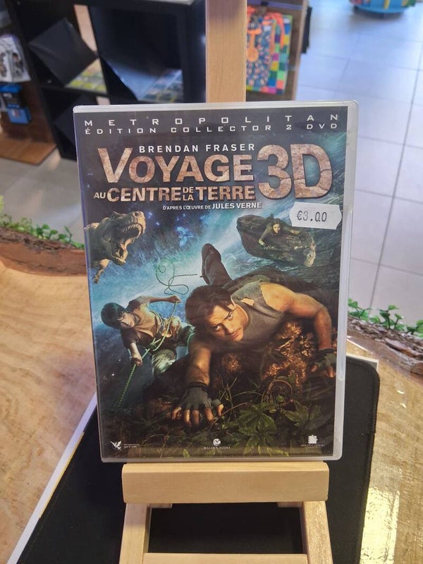 Voyage Au Centre De La Terre 3D DVD + 4 Lunettes