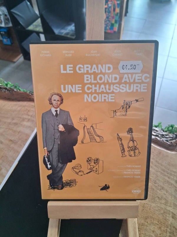 Le Grand Blond Avec Une Chaussure Noire DVD