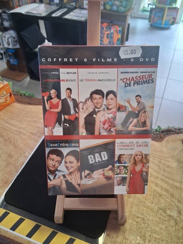 Coffret 6 Films - L'abominable Verite + Le Temoin Amoureux + Le Chasseur De Primes + Sexe Entre Amis + Bad Teacher + Comment Savoir Neuf DVD