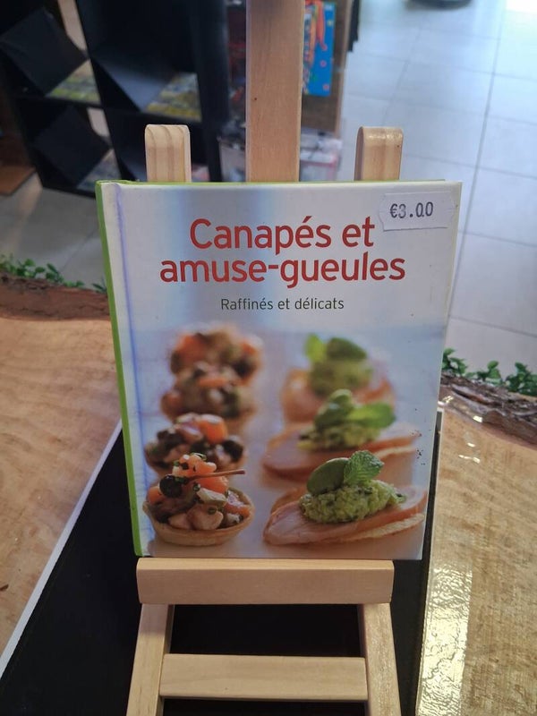 Canapés Et Amuse-Gueules Livre