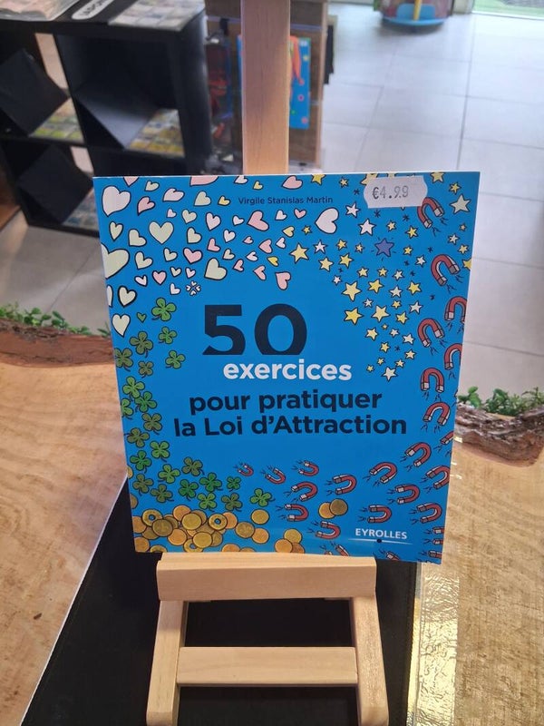 50 Exercices Pour Pratiquer La Loi D'Attraction Livre