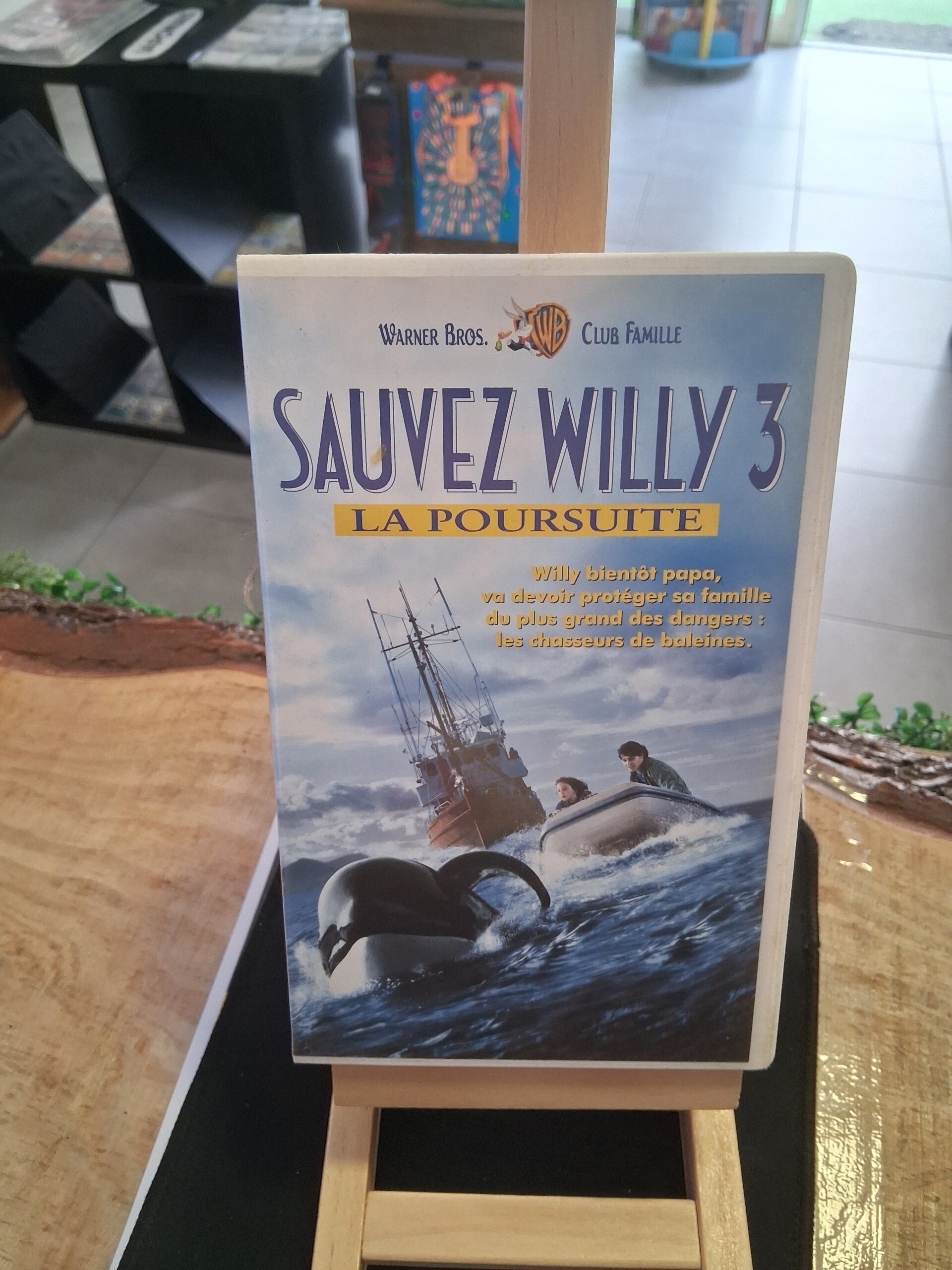 Sauvez Willy 3 - La Poursuite VHS