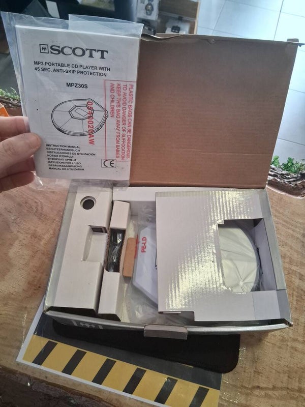 Support CD Disc Scott Neuf
