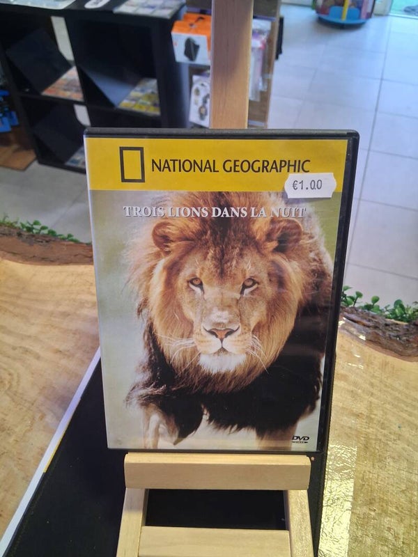 National Geographic : Trois Lions Dans La Nuit DVD