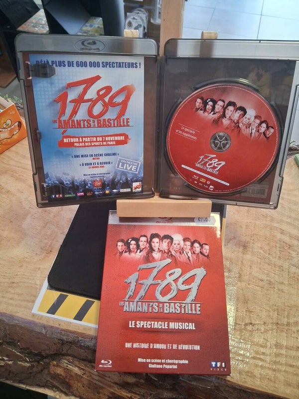 1789 Les Amants De La Bastille - Le Spectacle Musical Blu-ray