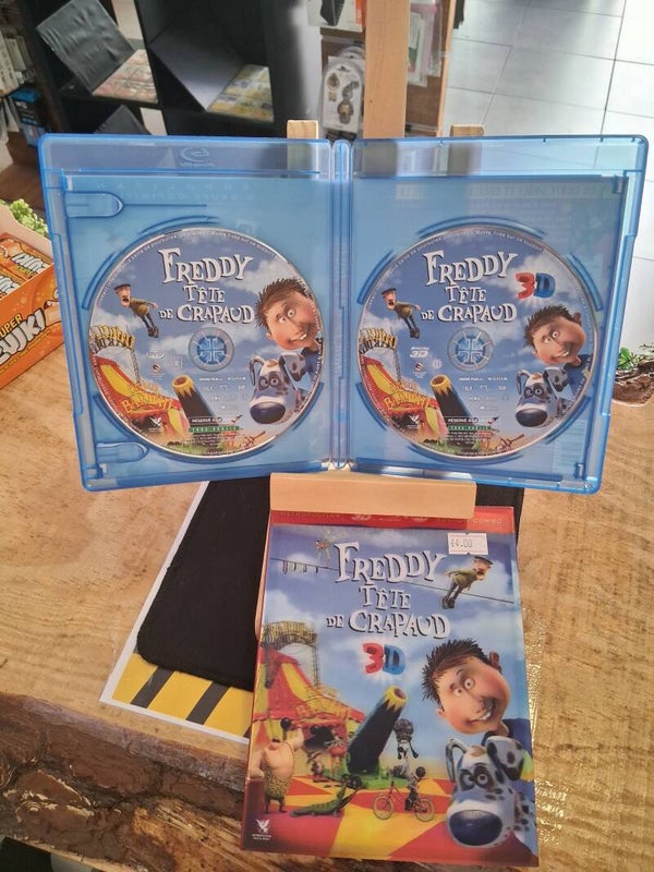 Freddy Tete De Crapaud 3D Blu-ray
