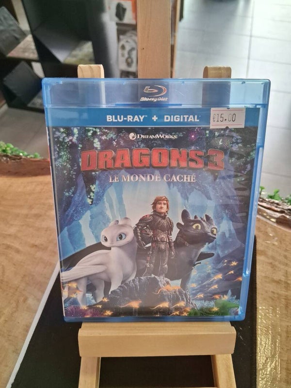 Dragons 3 : Le Monde Cache Blu-ray