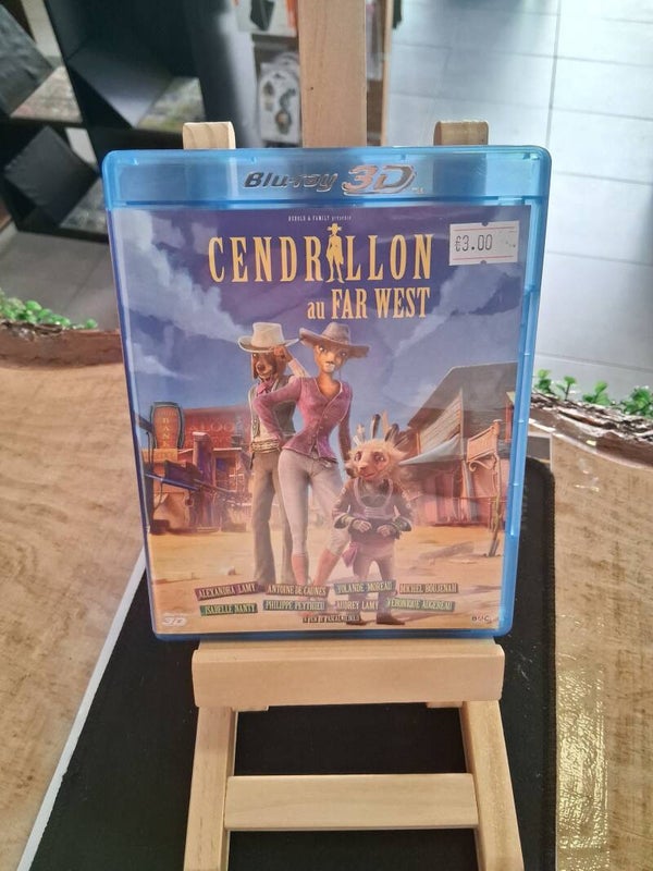 Cendrillon Au Far West 3D Blu-ray