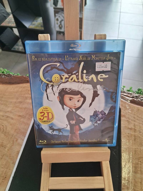 Coraline 2D & 3D Blu-ray