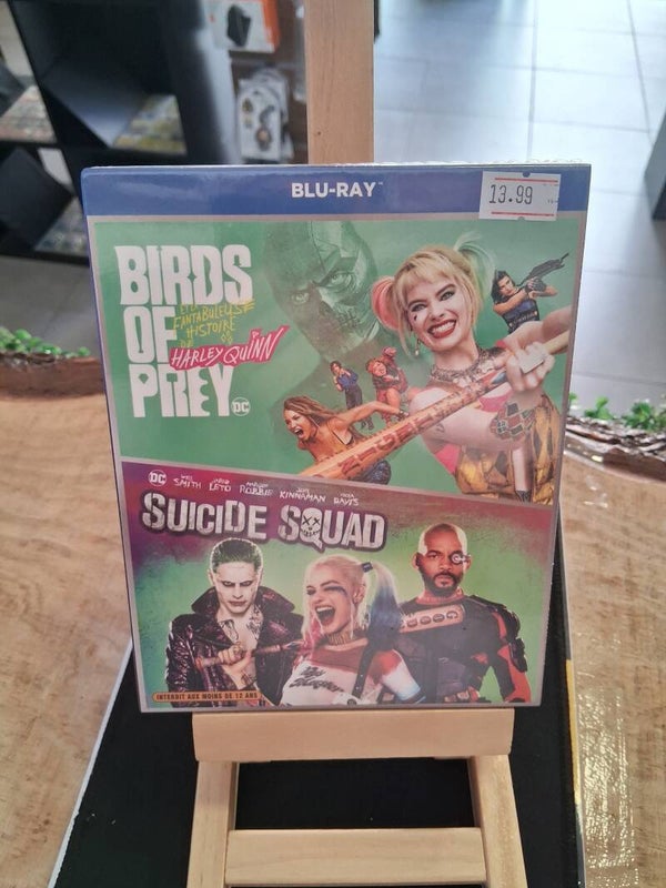 Coffret Birds Of Prey et Suicide Squad Neuf Blu-ray