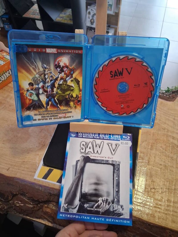 Saw V Blu-ray