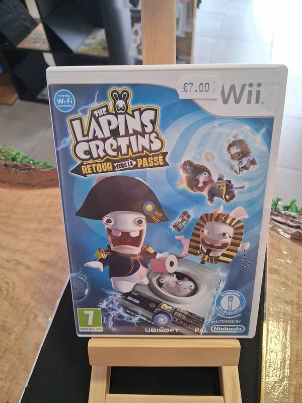 The Lapins Cretins Retour Vers Le Passe Jeu Wii