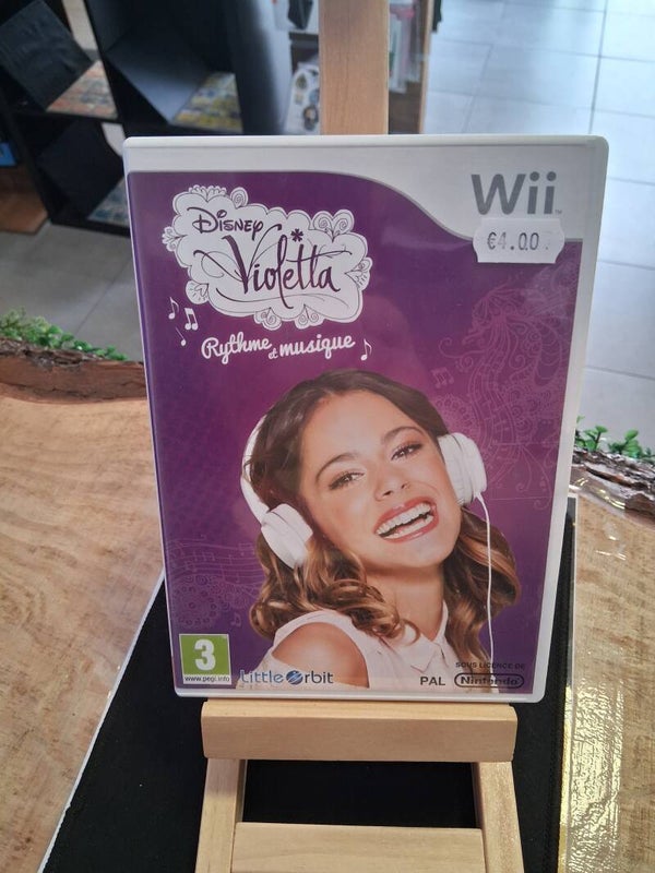 Violetta Rythme Et Musique Jeu Wii