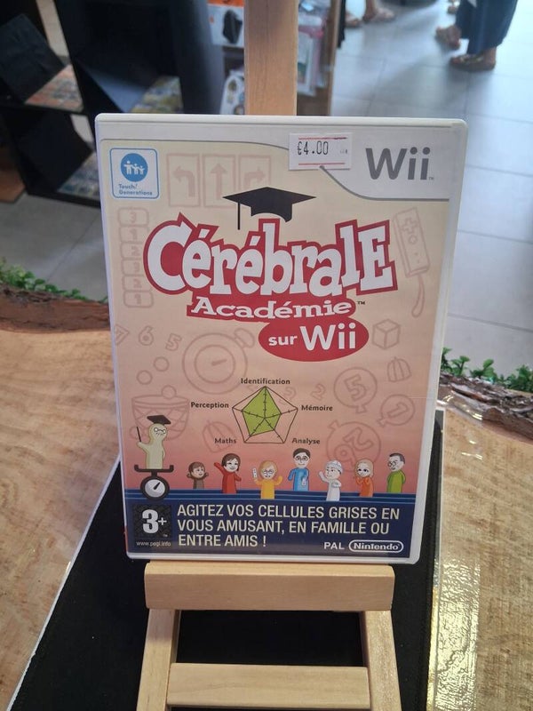 Cérébrale Académie Jeu Wii