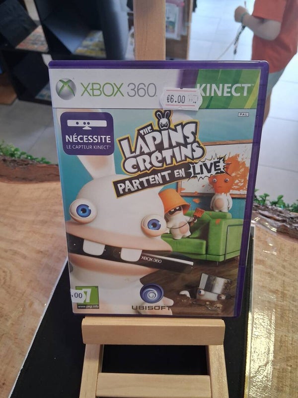 The Lapins Cretins Partent En Live Jeu Xbox 360