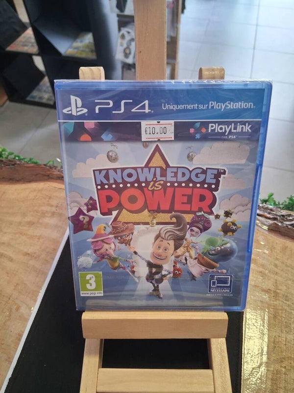 Knowledge Is Power Neuf Jeu PS4