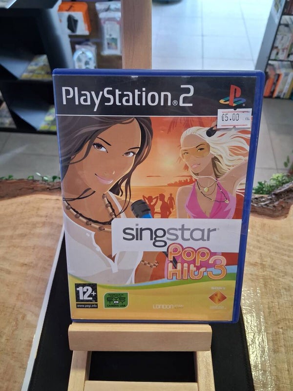 Singstar Pop Hits 3 Jeu PS2