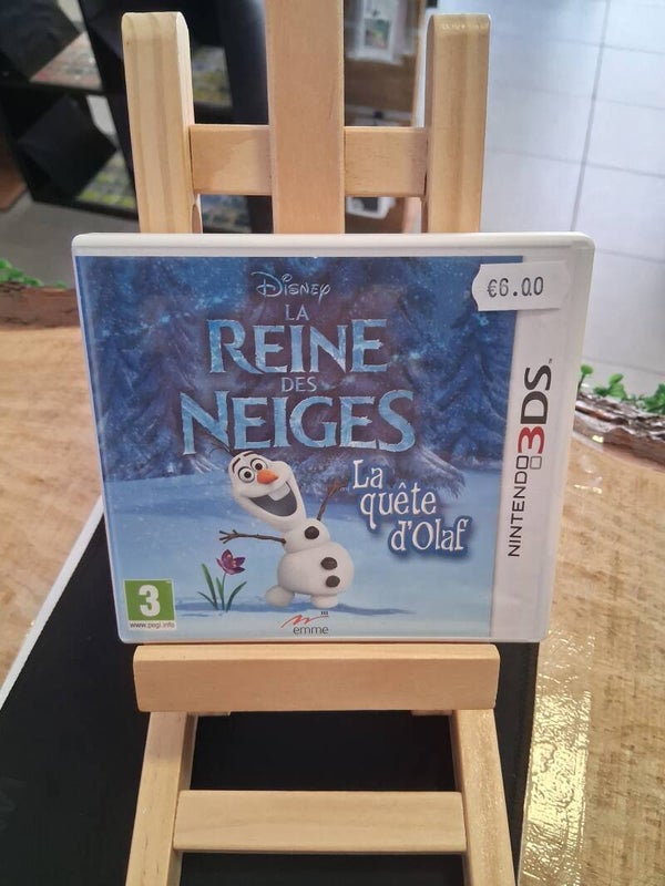 La Reine Des Neiges La Quete D'olaf Jeu 3DS