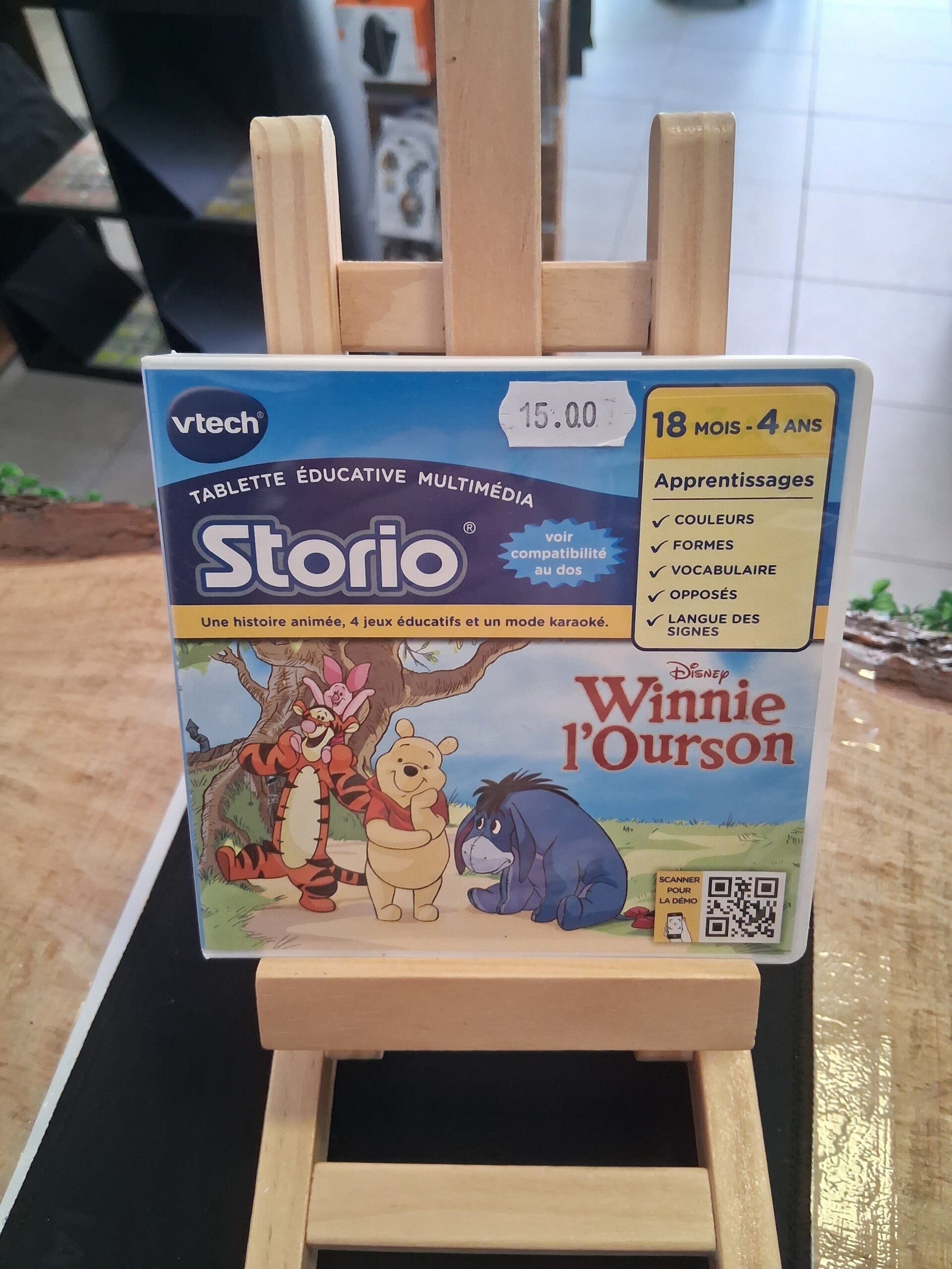 Winnie L'ourson Jeu Storio Vtech