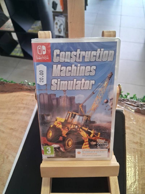 Construction Machines Simulator Neuf Jeu Switch