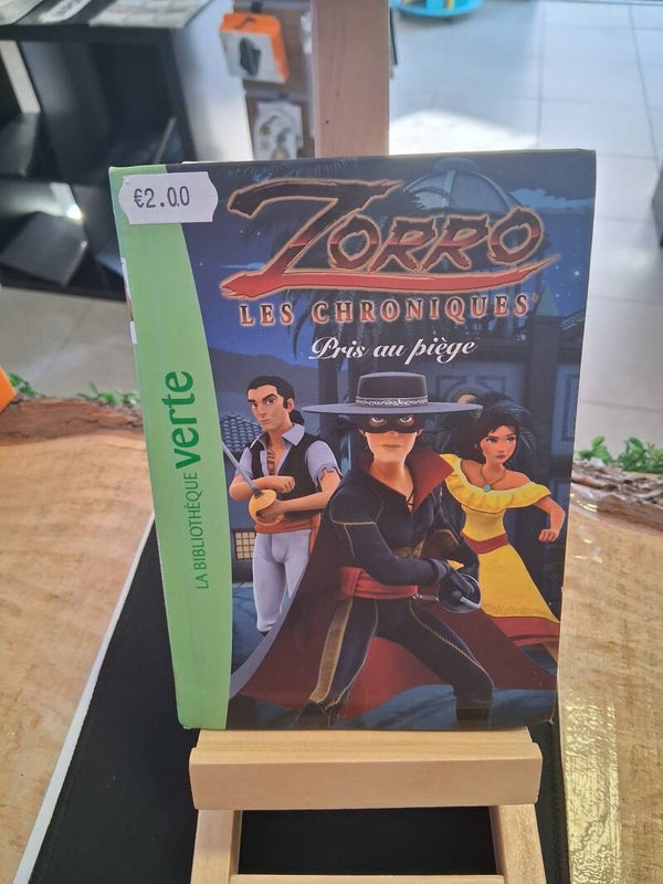 Zorro Les Chroniques - Pris Au Piege Livre Enfant