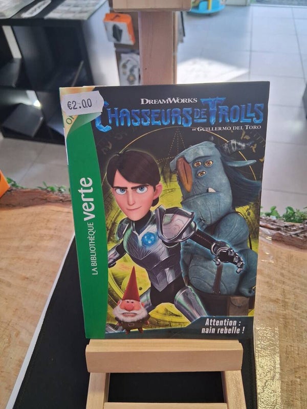 Chasseurs De Trolls - Attention Nain Rebelle Livre Enfant
