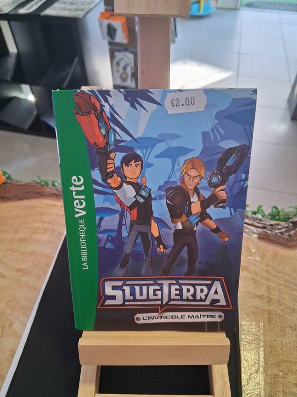 Slugterra L'invincible Maitre Livre Enfant