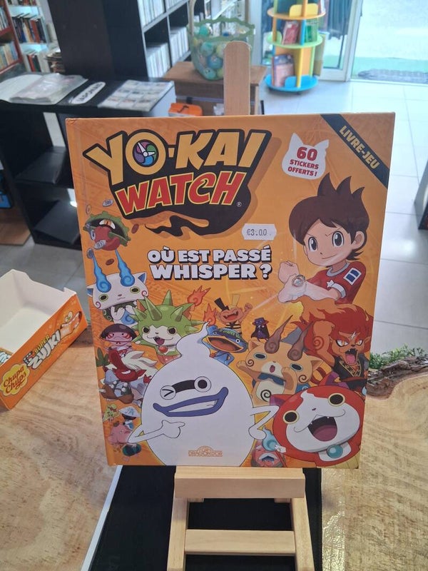 Yo-Kai Watch Ou Est Passe Whisper Livre Enfant