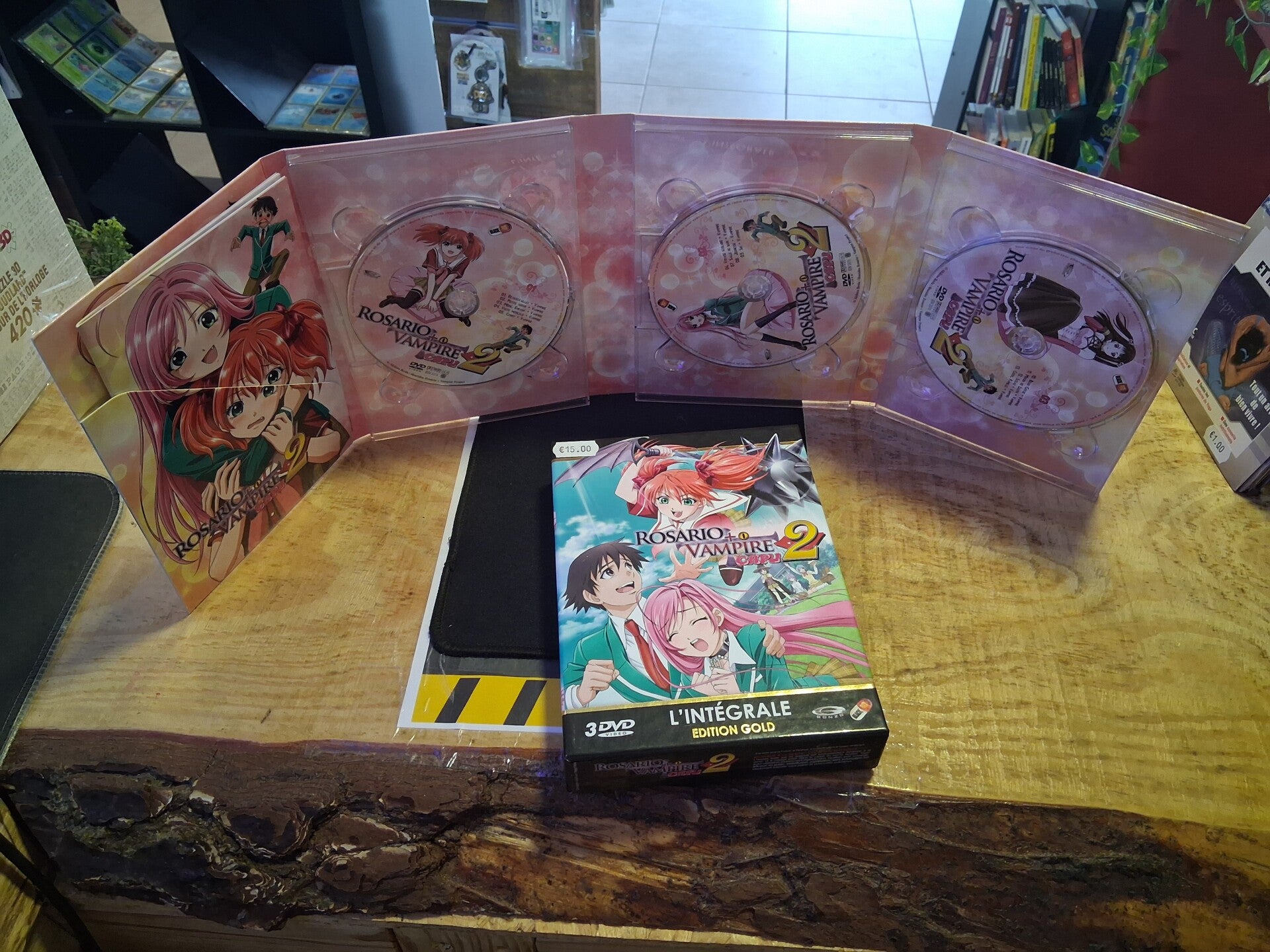 Rosario + Vampire Saison 2 DVD