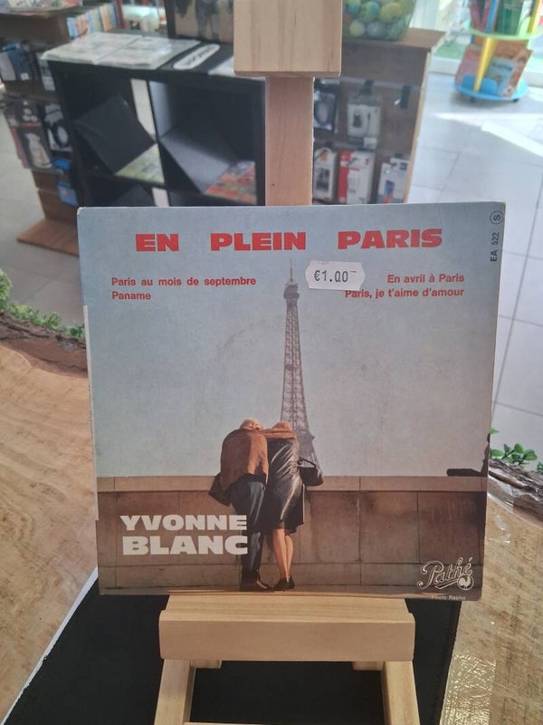 Yvonne Blanc - En Plein Paris Vinyl 45T