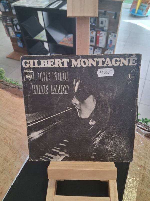 Gilbert Montagné Vinyl 45T