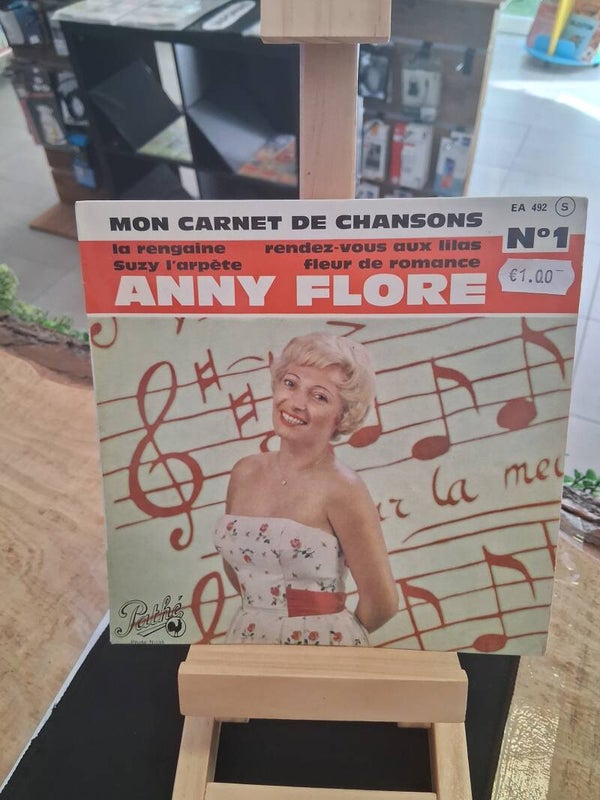 Anny Flore - Mon Carnet De Chansons Vinyl 45T