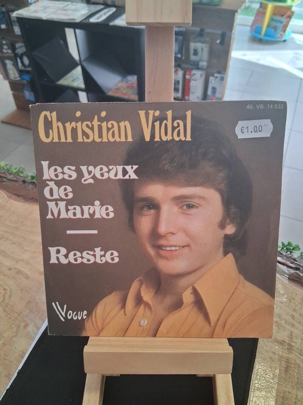 Christian Vidal Vinyl 45T