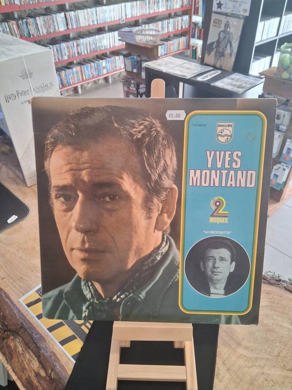Yves Montand - La Bicyclette 2 Disques Vinyl 33T