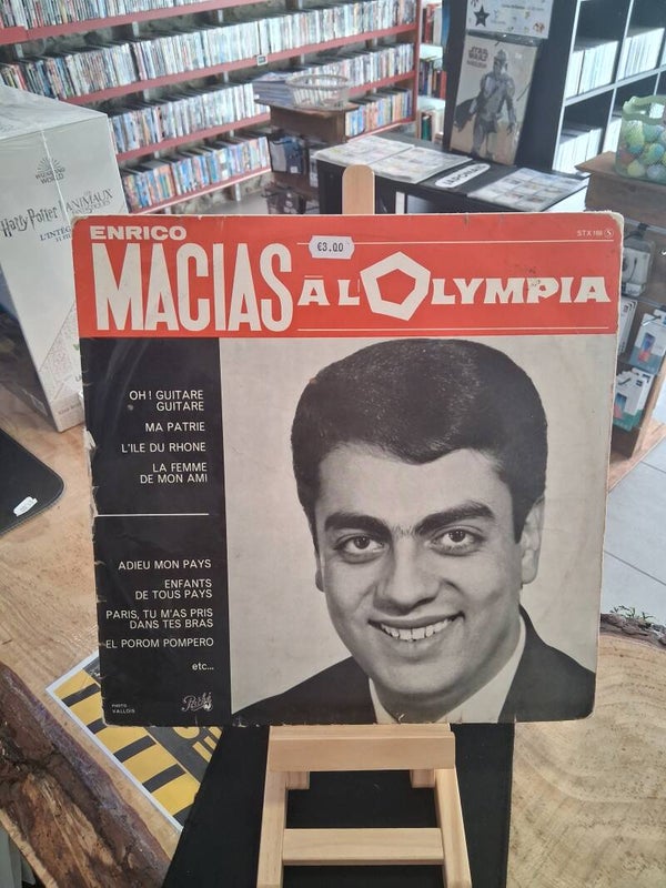 Enrico Macias à Olympia 64 Vinyl 33T