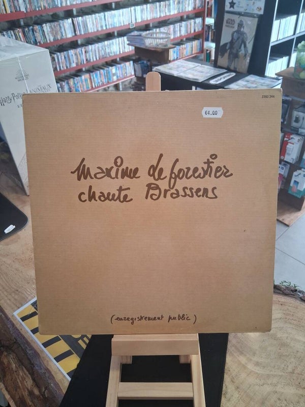 Maxime Le Forestier Chante Brassens Vinyl 33T