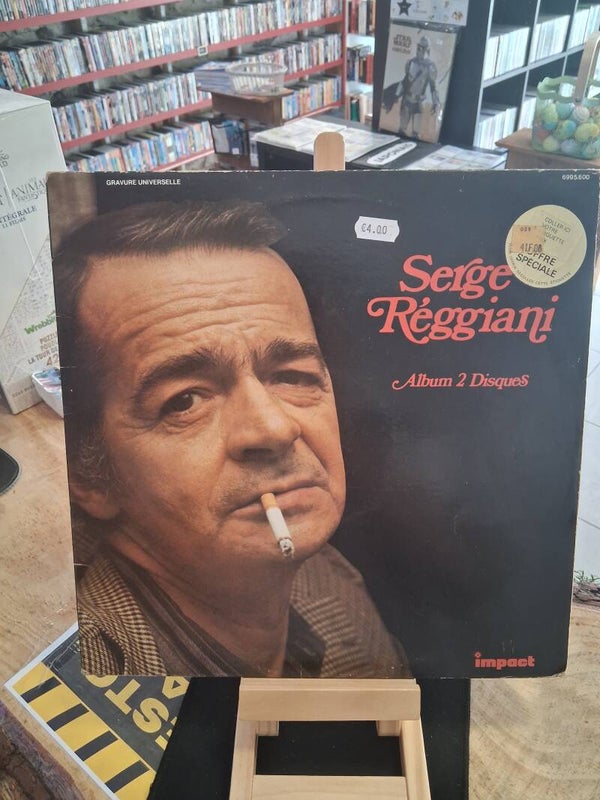 Serge Reggiani Album 2 Disques Vinyl 33T