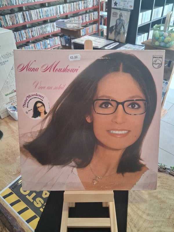 Nana Mouskouri - Vivre Au Soleil Vinyl 33T