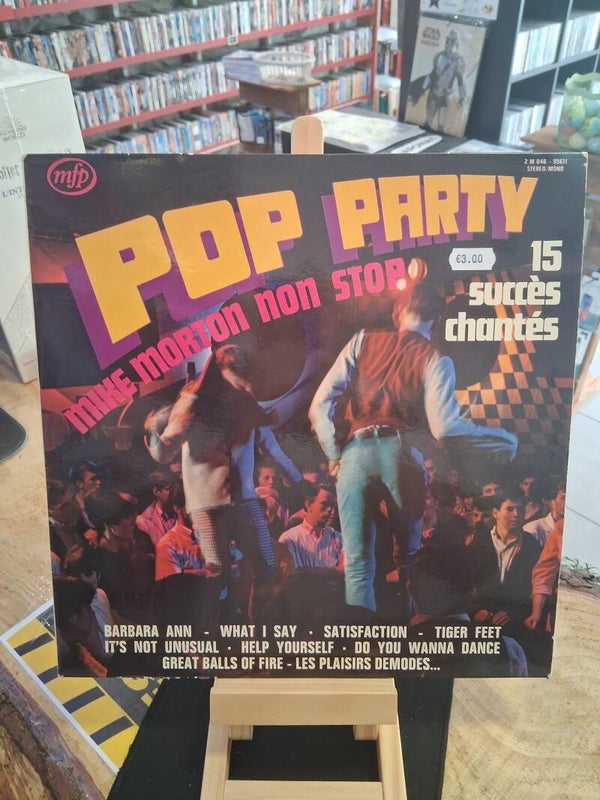 Pop Party 15 Succes Chantes Vinyl 33T
