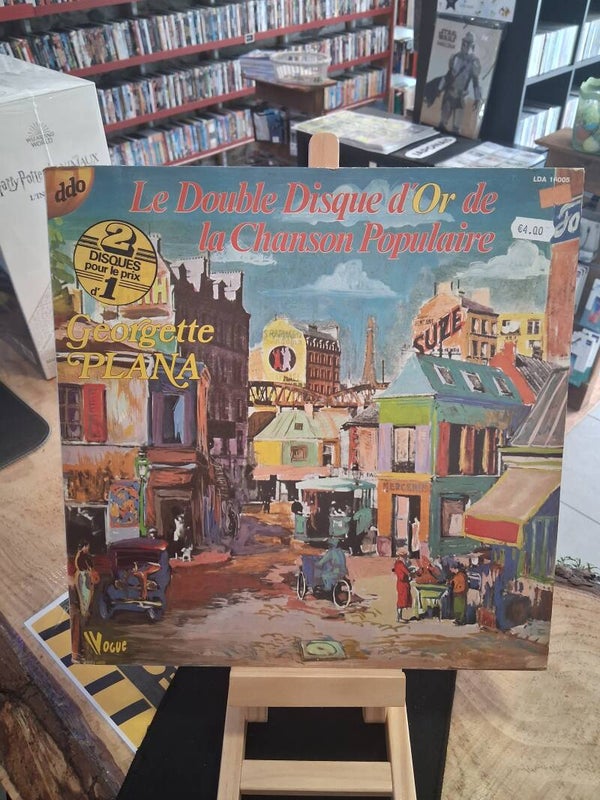 Georgette Plana - Le Double Disque D'or De La Chanson Populaire Vinyl 33T