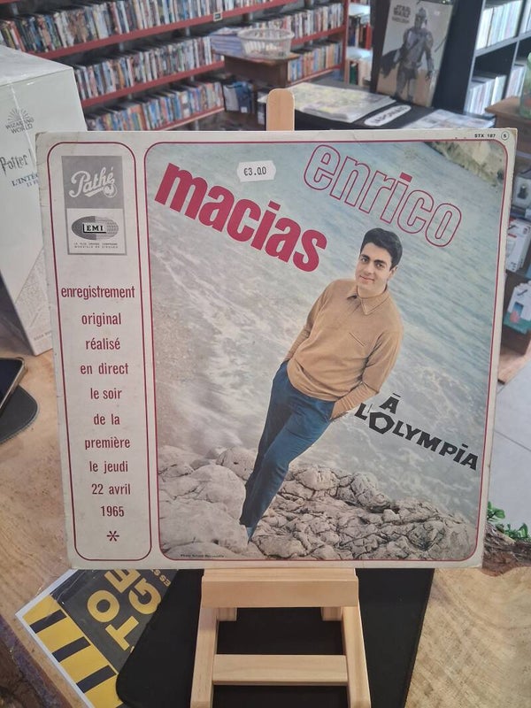 Enrico Macias à Olympia 65 Vinyl 33T