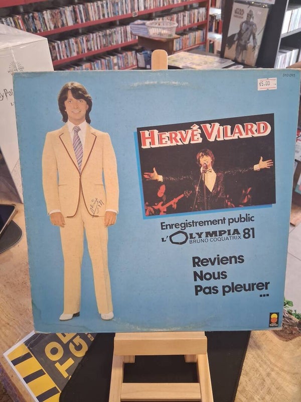 Herve Vilard - Reviens Nous Pas Pleurer Vinyl 33T
