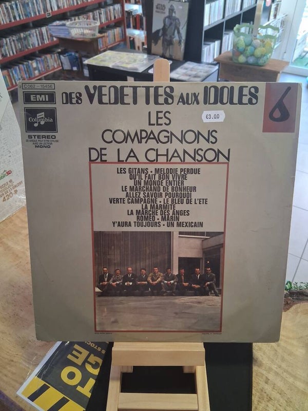 Les Compagnons De La Chason - Des Vedettes Aux Idoles Vinyl 33T