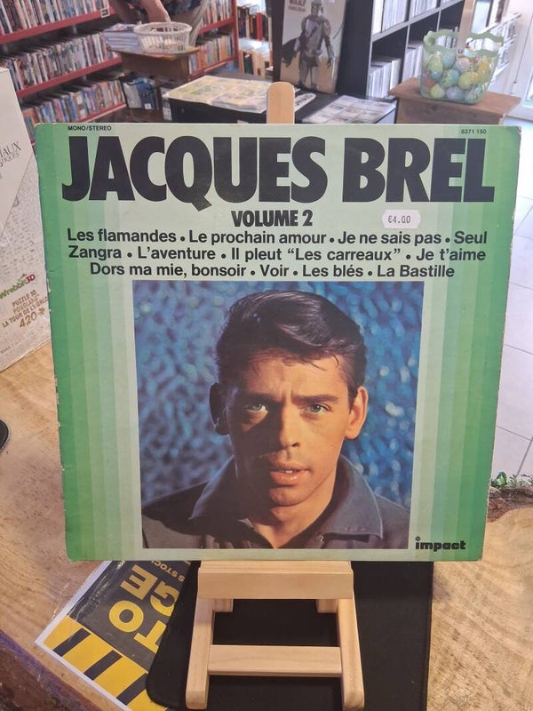 Jacques Brel Volume 2 Vinyl 33T