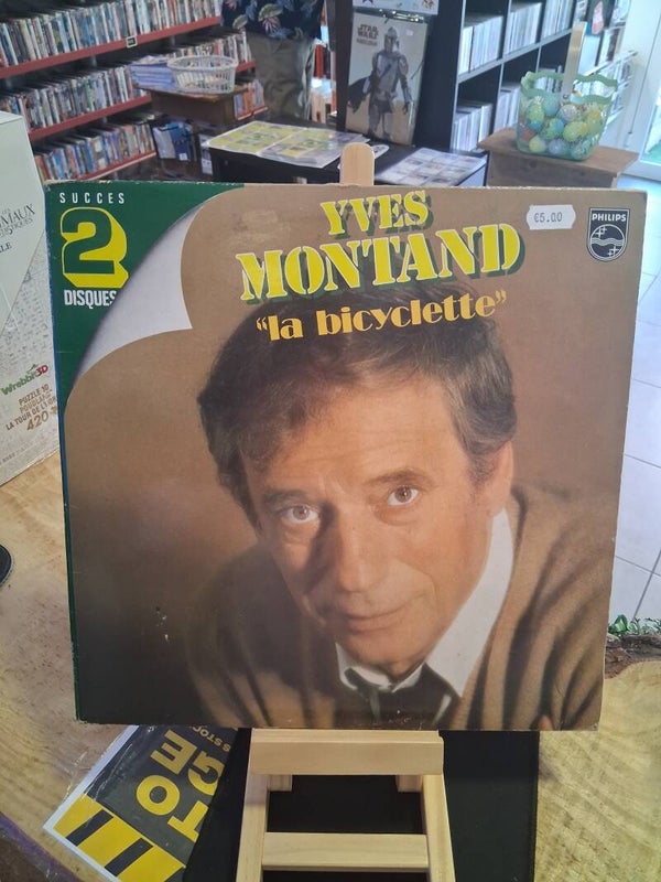 Yves Montand - La Bicyclette 2 Disques Vinyl 33T-2