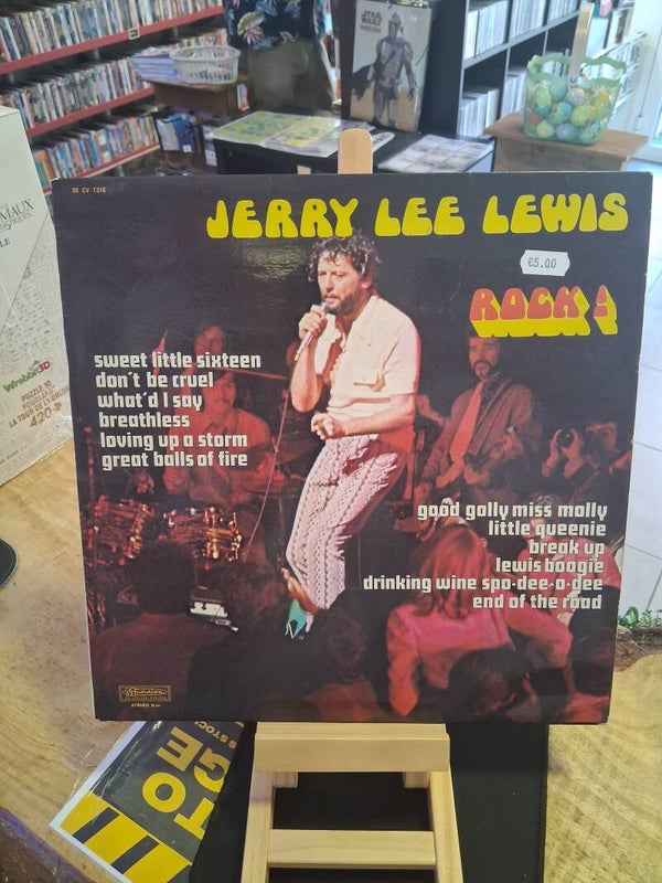 Jerry Lee Lewis - Rock Vinyl 33T