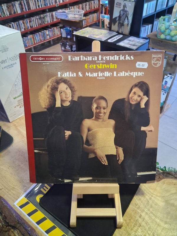Barbara Hendricks Chante Gershwin - Katia & Marielle Labeque Pianos Vinyl 33T