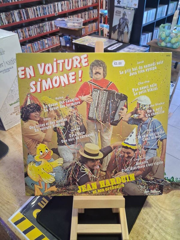 Jean Harduin Et Son Orchestre - En Voiture Simone Vinyl 33T