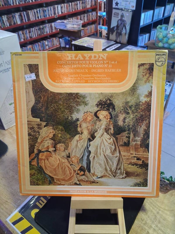 Haydn Concertos Pour Violon Nr1 et 4 - Concerto Pour Piano Nr11 Vinyl 33T